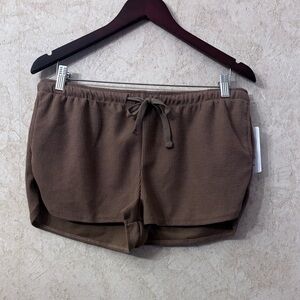 💕Bird Fashion Waffle Knit Shorts (Waist 16” Rise 10” Inseam 1 1/2”)